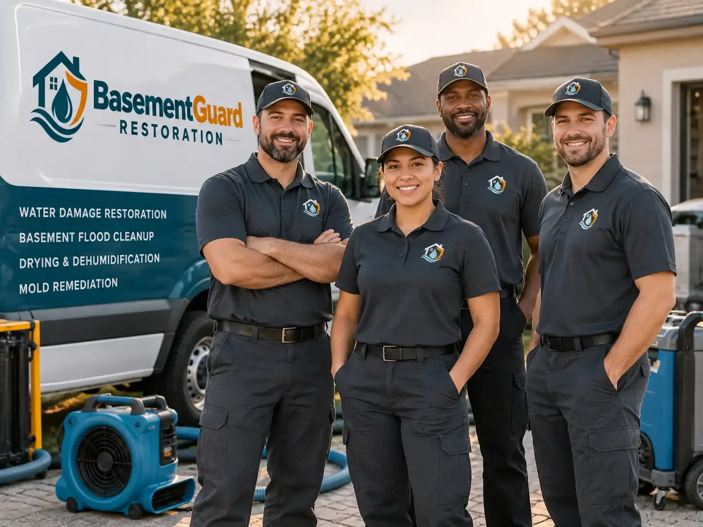 Basement Water Damage Restoration company in Walker, KS